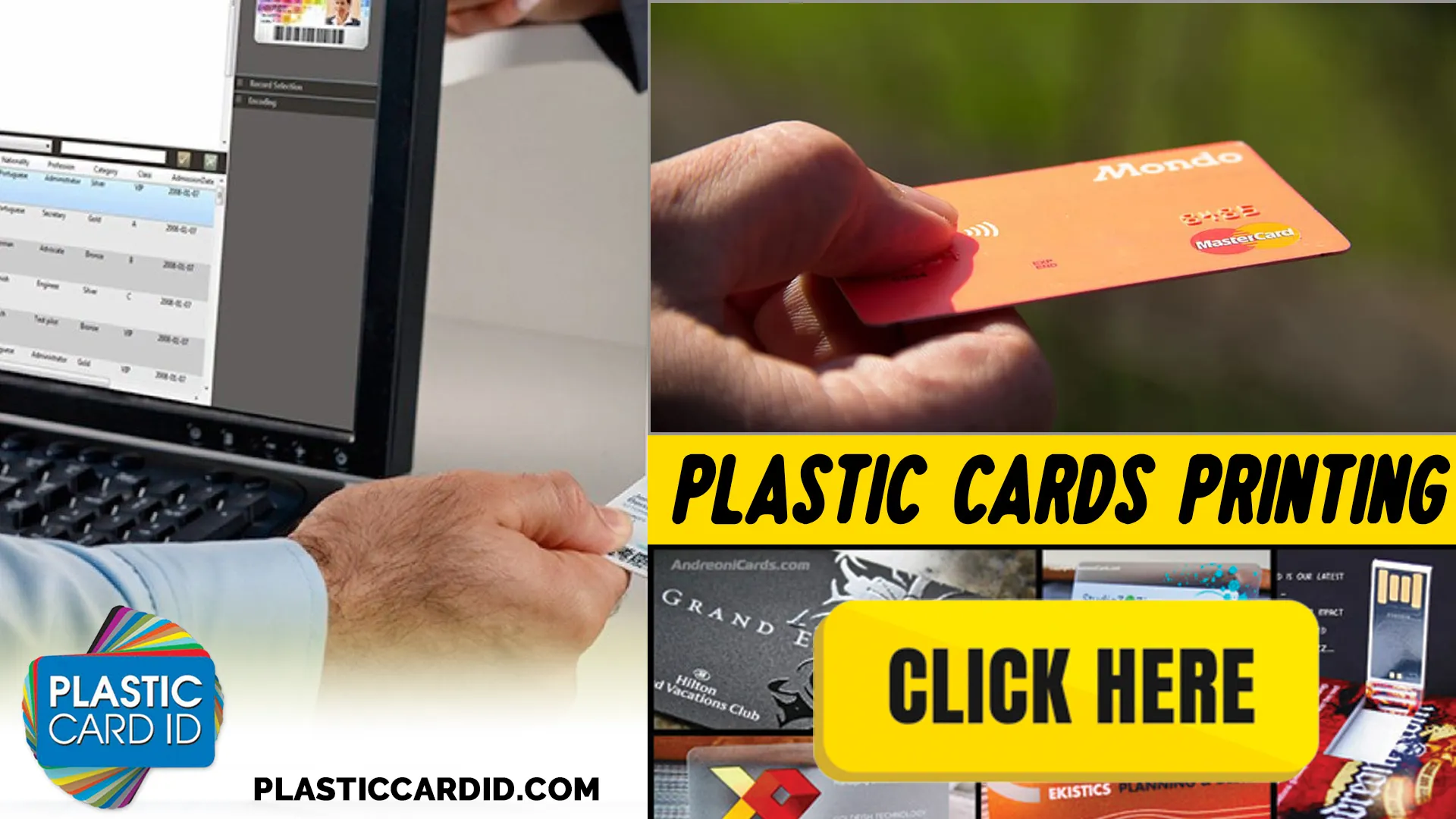 Welcome to the world of pristine plastic cards with Plastic Card ID




